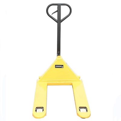 1653X685X1130MM Rubber Handle Hydraulic Forklift Manual Pallet Truck Hand Trolley Jack