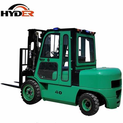 Stable Electric Forklift with 4000kgs Load Capacity and High Lift Height of 3000-5000mm