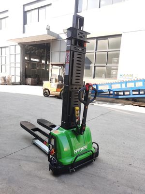 Hyder 1T Warehouse Forklift Self Lifting Pallet Stacker with 1300/1600mm Lift Height