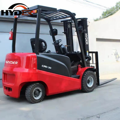 Fuel Electric Hyder 3000kgs Electric Forklift Customized for Green Energy and AC Motor