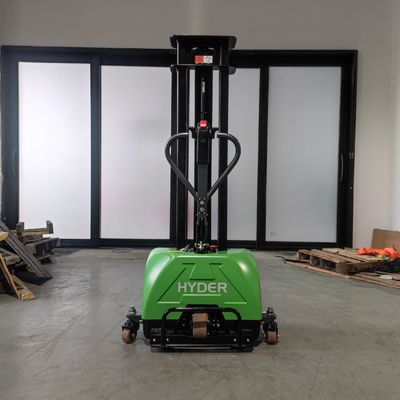 Self Loading Forklift Stacker 500kg 700kg 1000kg Load Capacity 800m-1600mm Lifting Height