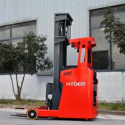 HTFZ16 Full Electric Seated Forklift Battery Powered Reach Truck with AC Motor