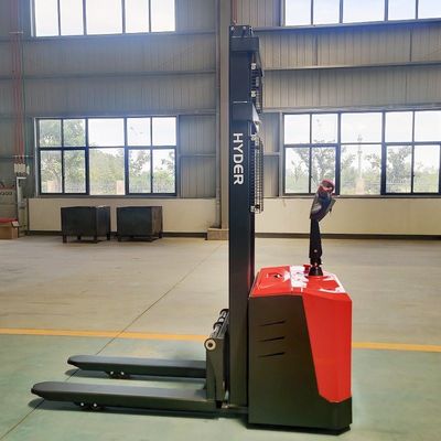 Electric Stacker Transport Material in Warehouse 2t Standing within 2110X850X2070MM