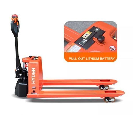 Electric Pallet Jack 2.0t Battery 48V/15h 1653X685X1130MM Material Handling Equipment