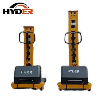 500kg 0.5ton Semi Electric Portable Self Loading Pallet Lift Stacker 1300mm Height