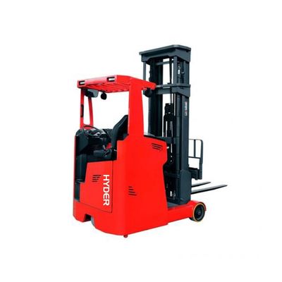 Narrow Aisle Stacking Electric Forklift Truck 1.6-2.5T Seated Reach Lift Height 5000mm