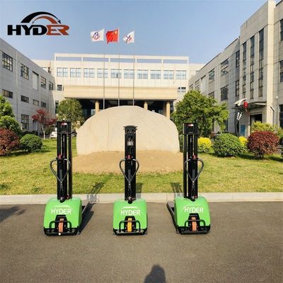 AC Motor Full Electric Self Loading Pallet Stacker Lift Forklift for 1000kgs Capacity