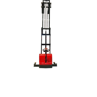 AC Motor Drive 1500kg Pallet Stacker for Material Handling Wide Straddle Leg Electric