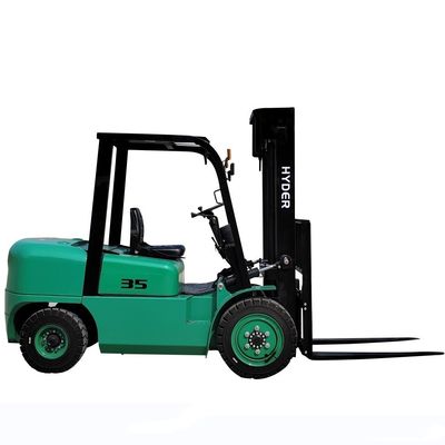 Green Energy 76.8V 270ah 3500kgs Electric Forklift for Logistics and Distribution