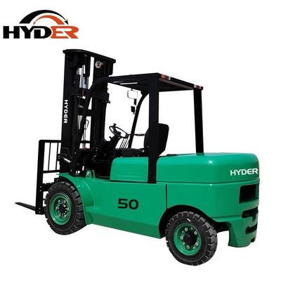 Energy Efficiency Stability Cpd50z 5000kgs Electric 4 Wheel Forklift for Materials Handing
