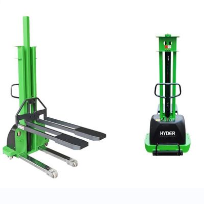1t Load Capacity Stacker with Self Lifting Function and Polyurethane/Nylon Wheels