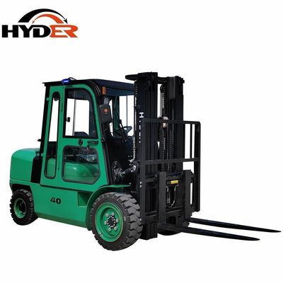 Electric Forklift Four Wheel Europe and America Market 4tons Load with Mosfet/AC