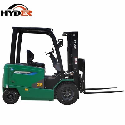 High Cost Performance 2.5t Electric Forklift with 3 Stage 4.5m Mast and Affordable