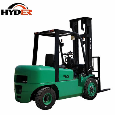 3t Electric Forklift with Customized Color and High Load Capacity of 3000kgs