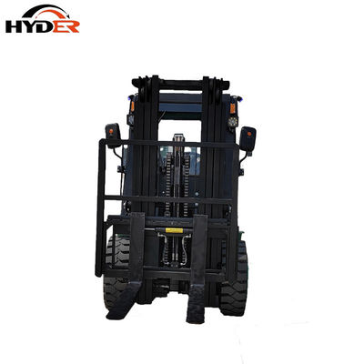 4.0ton Capacity Four-Wheel Electric Forklift for Hyder Economic Lift Height 3000-6000mm