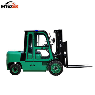 Electric 4 Ton Load Capacity Fork Lifter with Battery and Hydraulic Pallet Forklift
