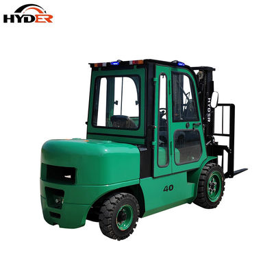 Electric Forklift 4.0t with 76.8V 480ah Lithium Battery Stable and Handling Solution