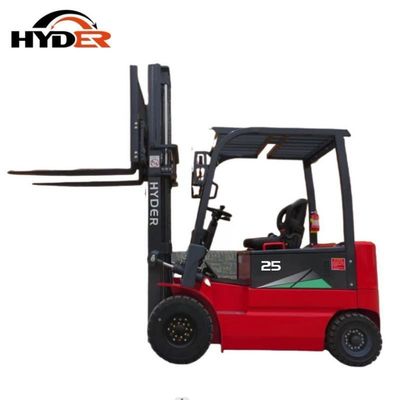 Supply Best 2.5ton Electric Battery 60V 260ah Forklift with CE Advantage2 Tilt Control