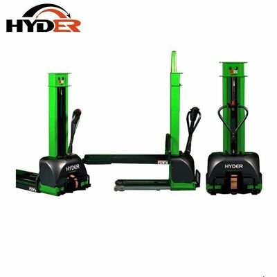 800mm Lifting Height Truck Van Self Lifting Stacker 1000kgs 1ton with Included Charger