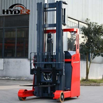 1600kgs 1.6t Electric Reach Truck Forklift for Warehouse Easy to Operate and Maneuver