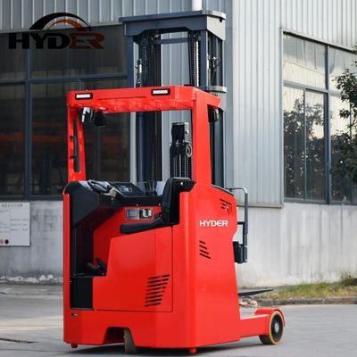 1600kg 2ton Narrow Aisle Electric Reach Forklift Truck with Lift Height 4.6-10m and AC Motor