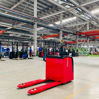 Pallet Truck with Standing Pedal and 2.2kw Lift Motor from American Curtis Controller