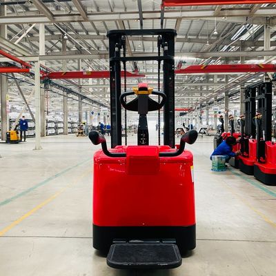 Full Electric Pallet Forklift Pallet Stand on Stacker for 2000kg Load Center