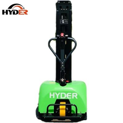 Hyder Manufacture Full Electric Self Lifting Stacker with Lithium Battery and DC Motor