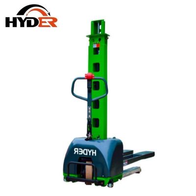Full Electric Self Loading Stacker HSLF1000 with 1000kg Lifting Capacity and DC Motor