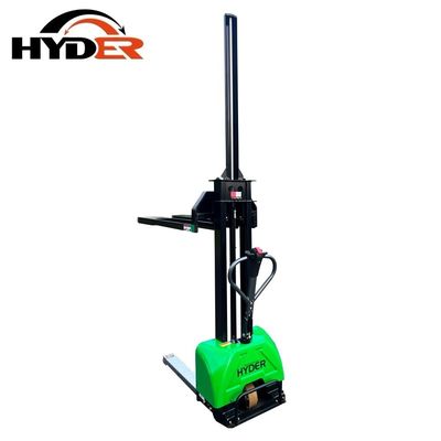 AC Motor Hyder Rechargeable Battery-Operated 0.5t/1t Mini Forklift for Vans and Trucks