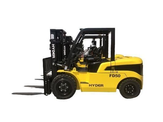 Operation 2.5t Diesel Forklift with Powerful Engine and Lift Height 3000mm-6000mm