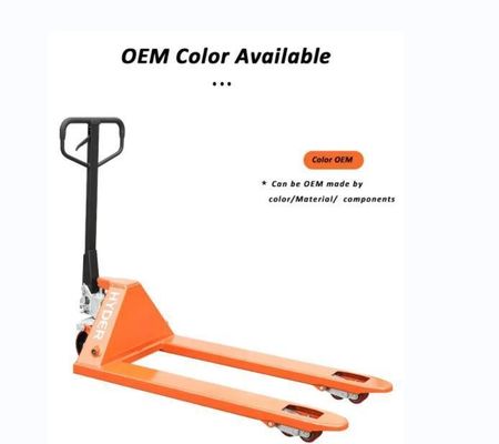 Versatile 3t Capacity Manual Pallet Jack with Adjustable Forks and 200mm Lift Height