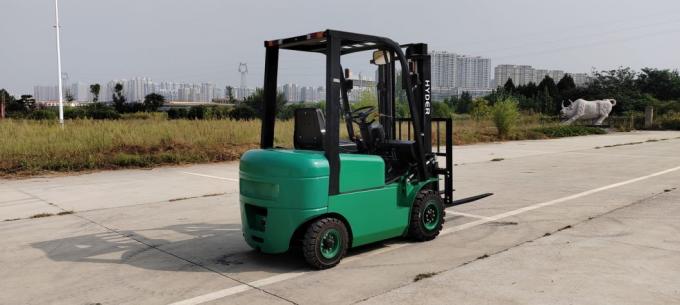 Electric Fork Lift Lithium Battery Operated 4× 4 Forklift Truck 2.5ton 6m with CE
